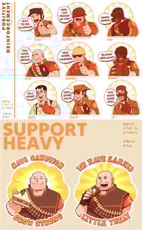 Image 1 of Positive TF2 / Sticker