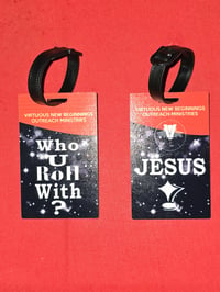 Who U Roll With? Jesus Luggage Tags