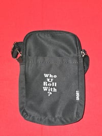 Image 2 of Who U Roll With? Jesus Cellphone Cross Body Bag