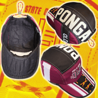Image 3 of QLD MAROONS 'PONGA' 5 Panel hat.