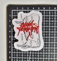 Image 2 of Cattle Decapitation Matte Vinyl Sticker 