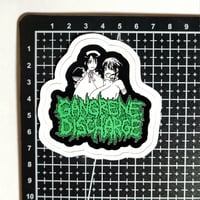 Image 2 of Gangrene Discharge Matte Vinyl Sticker