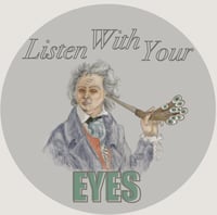  Beethoven is Listening Sticker