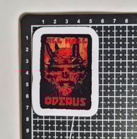 Image 2 of All Hail Oderus Urungus Gwar Matte Vinyl Sticker