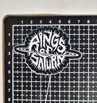 Image 2 of Rings Of Saturn Matte Vinyl Sticker