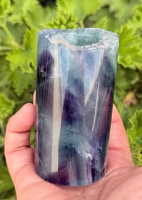 Image 1 of FLUORITE LIGHT CARVING 2