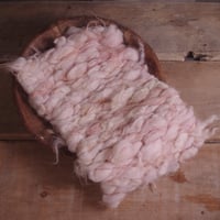 skinny/ light salmon woven layer