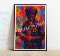 Image 1 of Bogside Boy Abstract Art A3 print (unframed)
