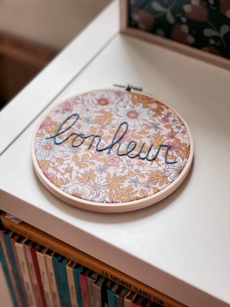 Image of Broderie - Bonheur 