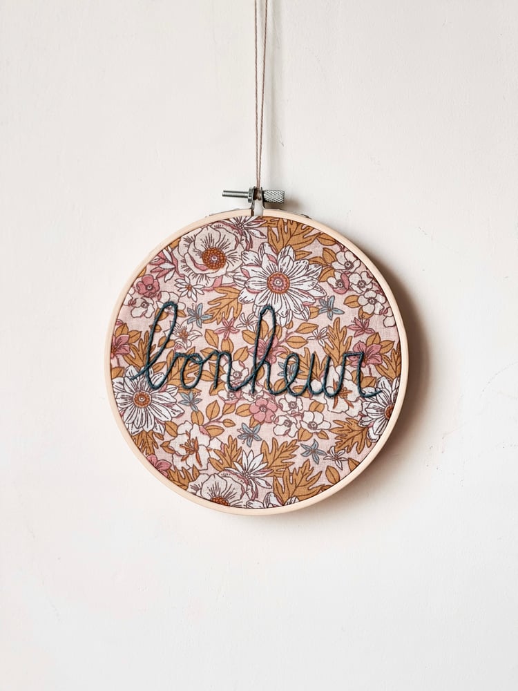 Image of Broderie - Bonheur 