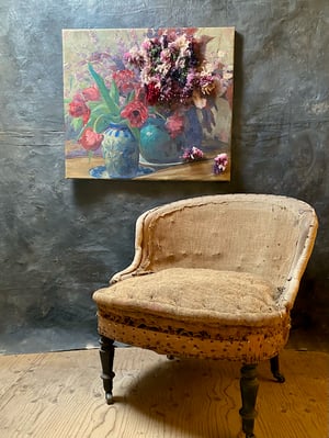 Image of altered perspective painting - blooms no. 02