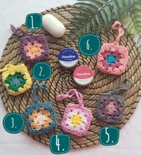 Image 3 of Happy Scrappy Mini Pouch for Ear Buds/Pods, Lip Balm