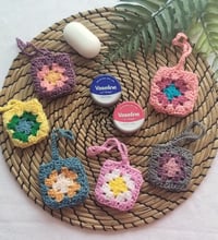 Image 2 of Happy Scrappy Mini Pouch for Ear Buds/Pods, Lip Balm