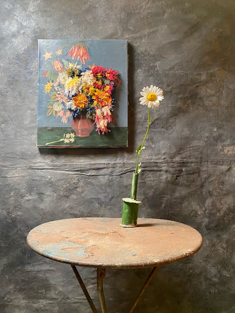 Image of altered perspective painting - blooms no. 03