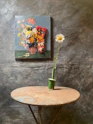 Image of altered perspective painting - blooms no. 03