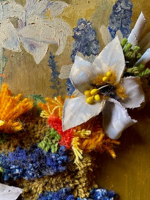 Image of altered perspective paintings - blooms no. 04