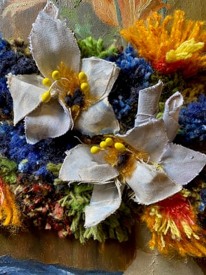 Image of altered perspective paintings - blooms no. 04