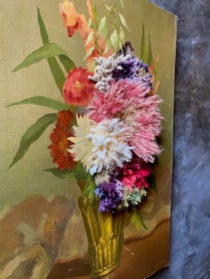 Image of altered perspective painting - blooms no. 05
