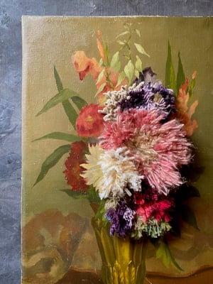 Image of altered perspective painting - blooms no. 05