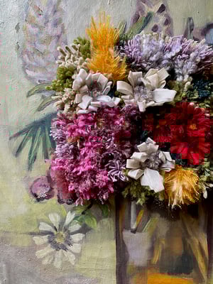 Image of altered perspective painting - blooms no. 06