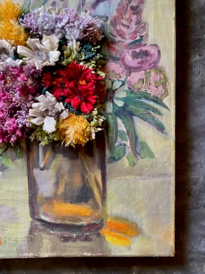 Image of altered perspective painting - blooms no. 06