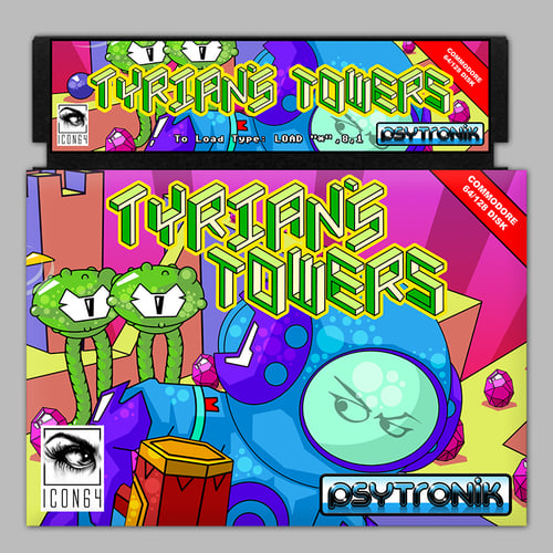 Image of Tyrian's Towers (C64)