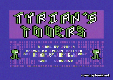 Image of Tyrian's Towers (C64)