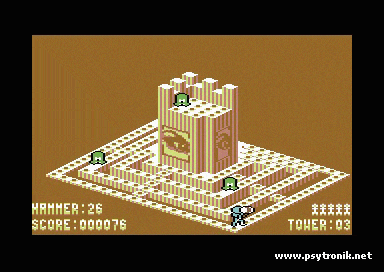 Image of Tyrian's Towers (C64)