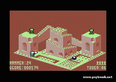 Image of Tyrian's Towers (C64)