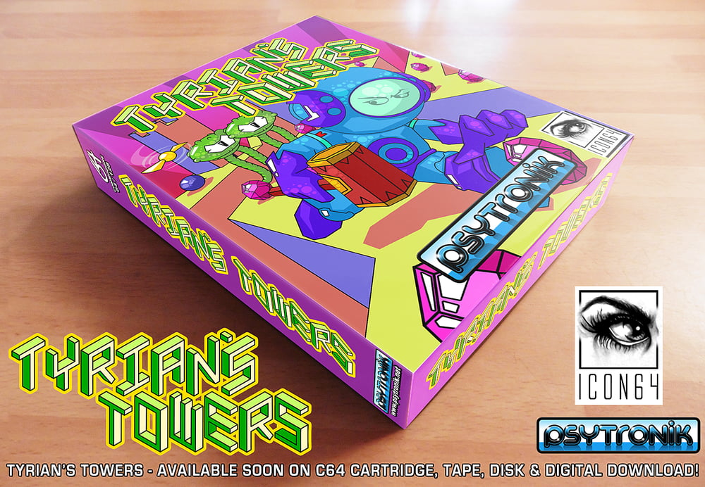 Image of Tyrian's Towers (C64)