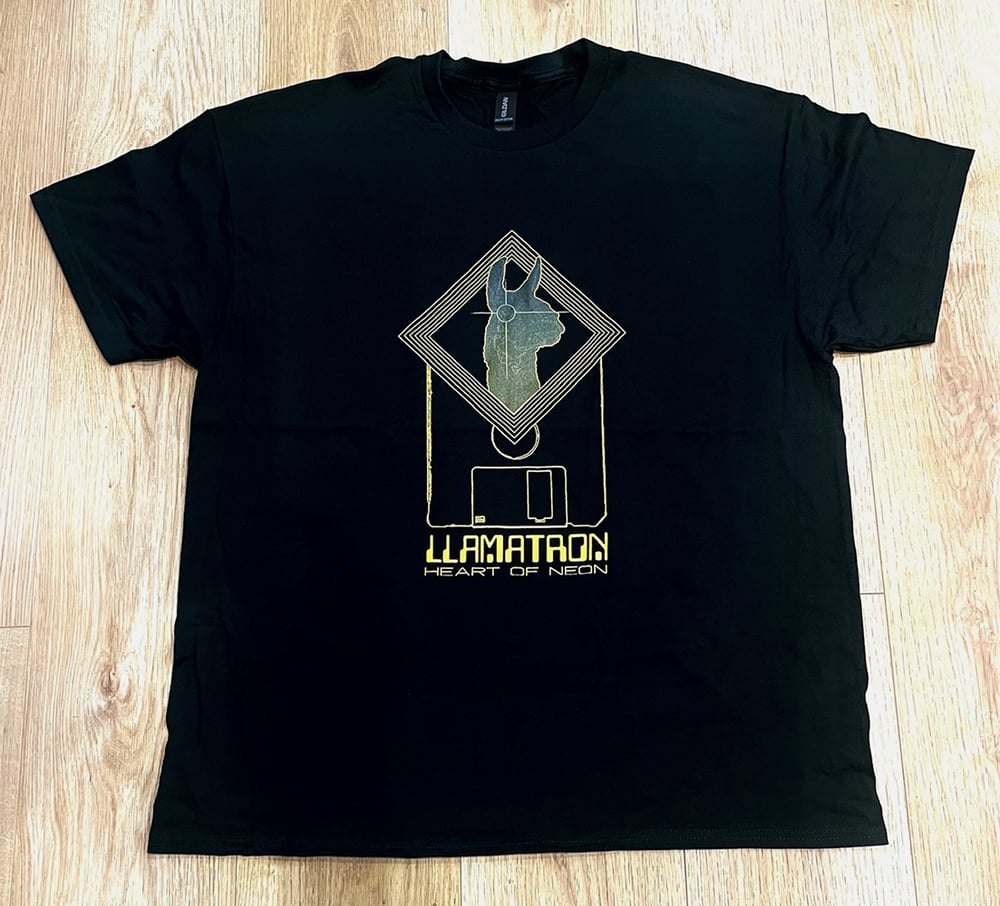 Image of LLAMATRON - HEART OF NEON T-Shirt