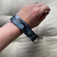 Image 3 of Whale Shark Leather Wristlet