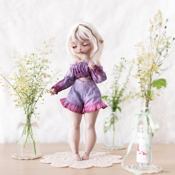 Image of Hand-dyed spring set n°3 - Teacup Marionette
