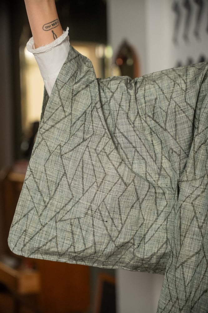 Image of Completo Kimono verde 