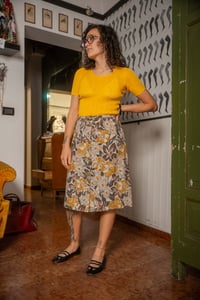 Image 1 of Gonna fiori sabbia