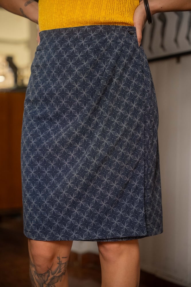 Image of Gonna geometrica portafoglio
