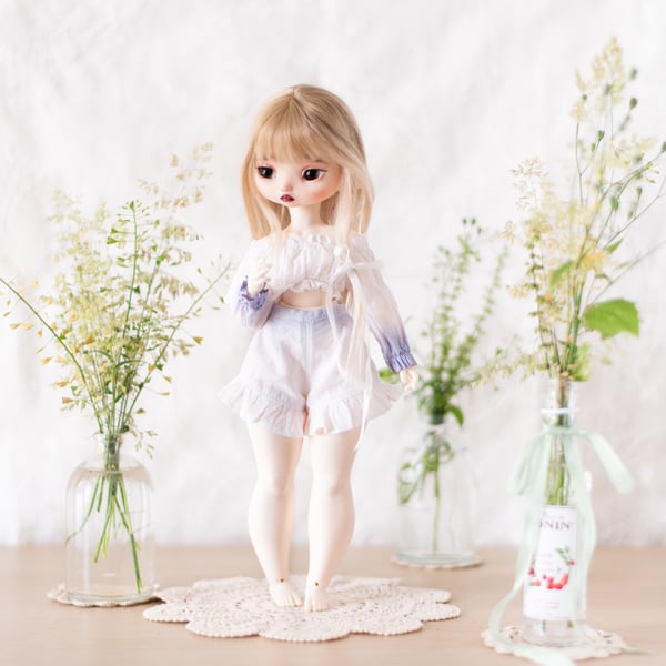 Image of Hand-dyed spring set n°5 - Teacup Marionette
