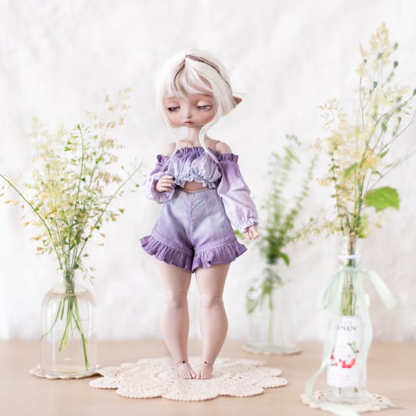 Image of Hand-dyed spring set n°6 - Teacup Marionette