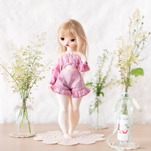 Image of Hand-dyed spring set n°8 - Teacup Marionette