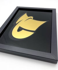 Image 8 of Alphabet Letters - 23 Carat Gold Gilded Glass Wall Art