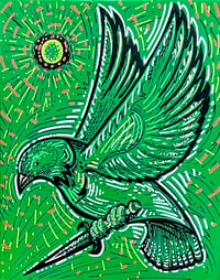 Image 1 of Bird with Sword