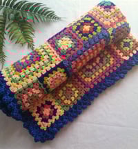 Image 2 of Happy Scrappy Multi Square Blanket