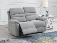 Image 3 of Belford Electric Reclining Suite - GREY - save £500 now