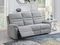 Image 2 of Belford Electric Reclining Suite - GREY - save £500 now
