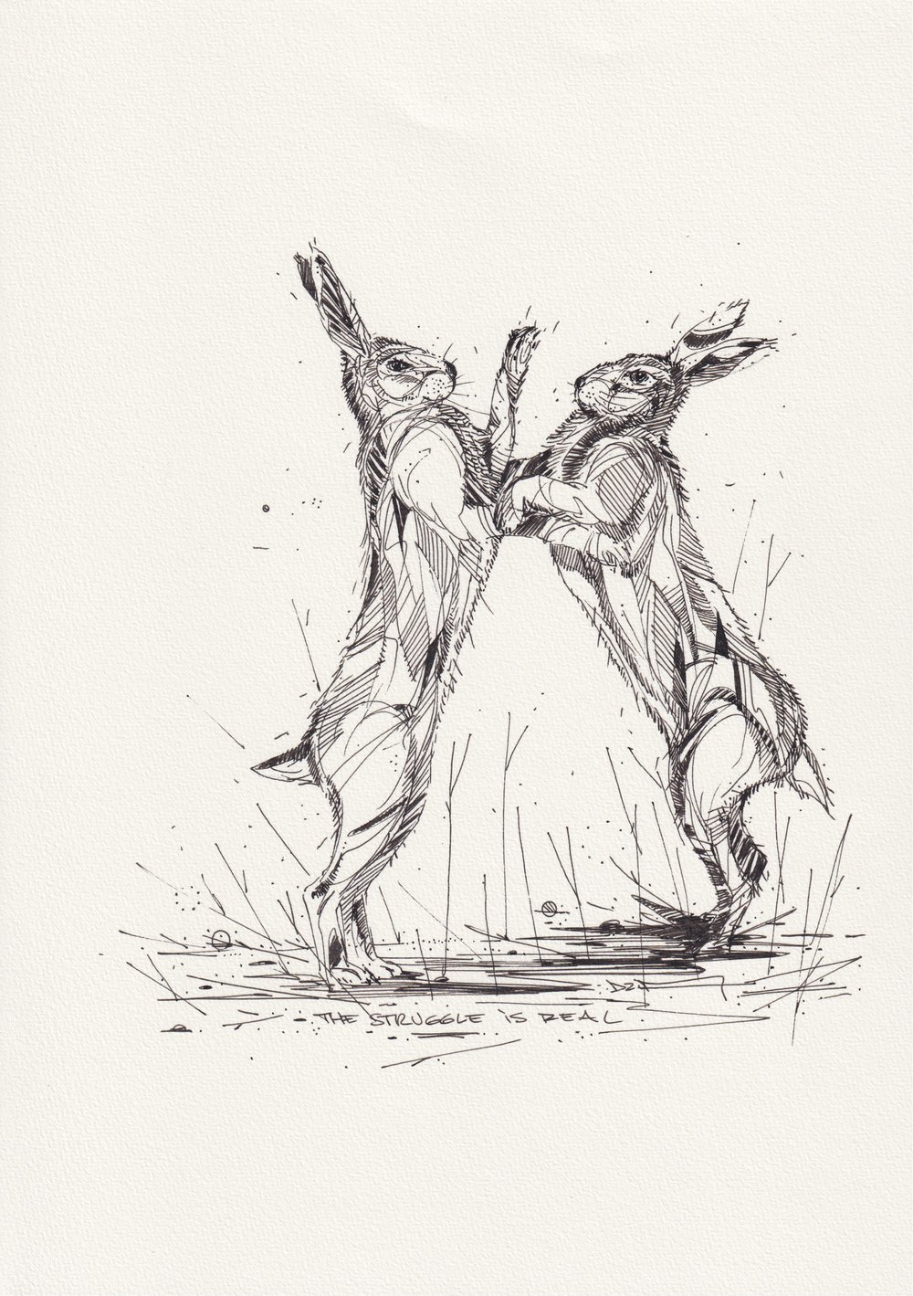 Image of FIGHT CLUB HARE