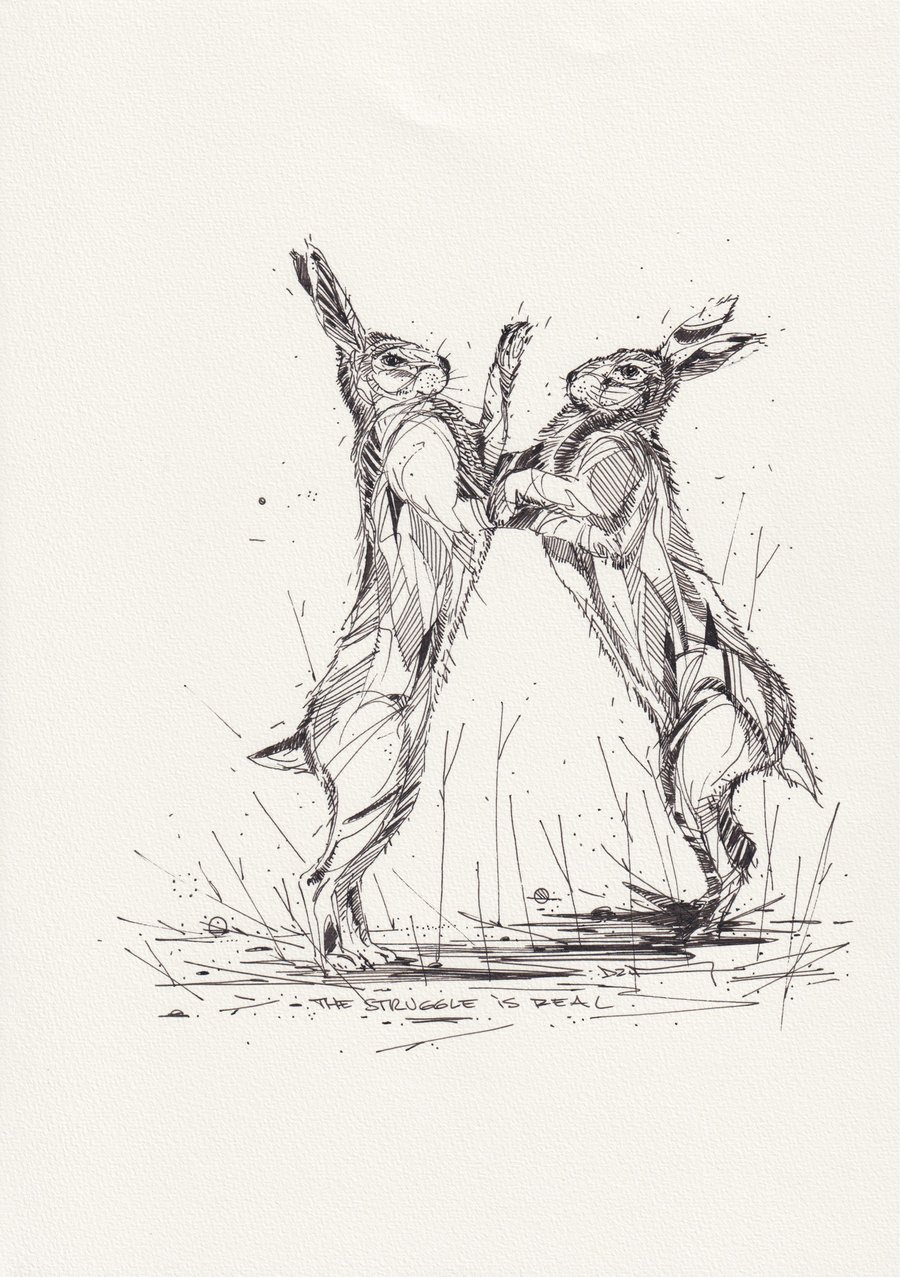 Image of FIGHT CLUB HARE