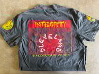 Image 2 of INTEGRITY OFFICIAL - CLEVELAND HARDCORE DE VARIANT T-SHIRT