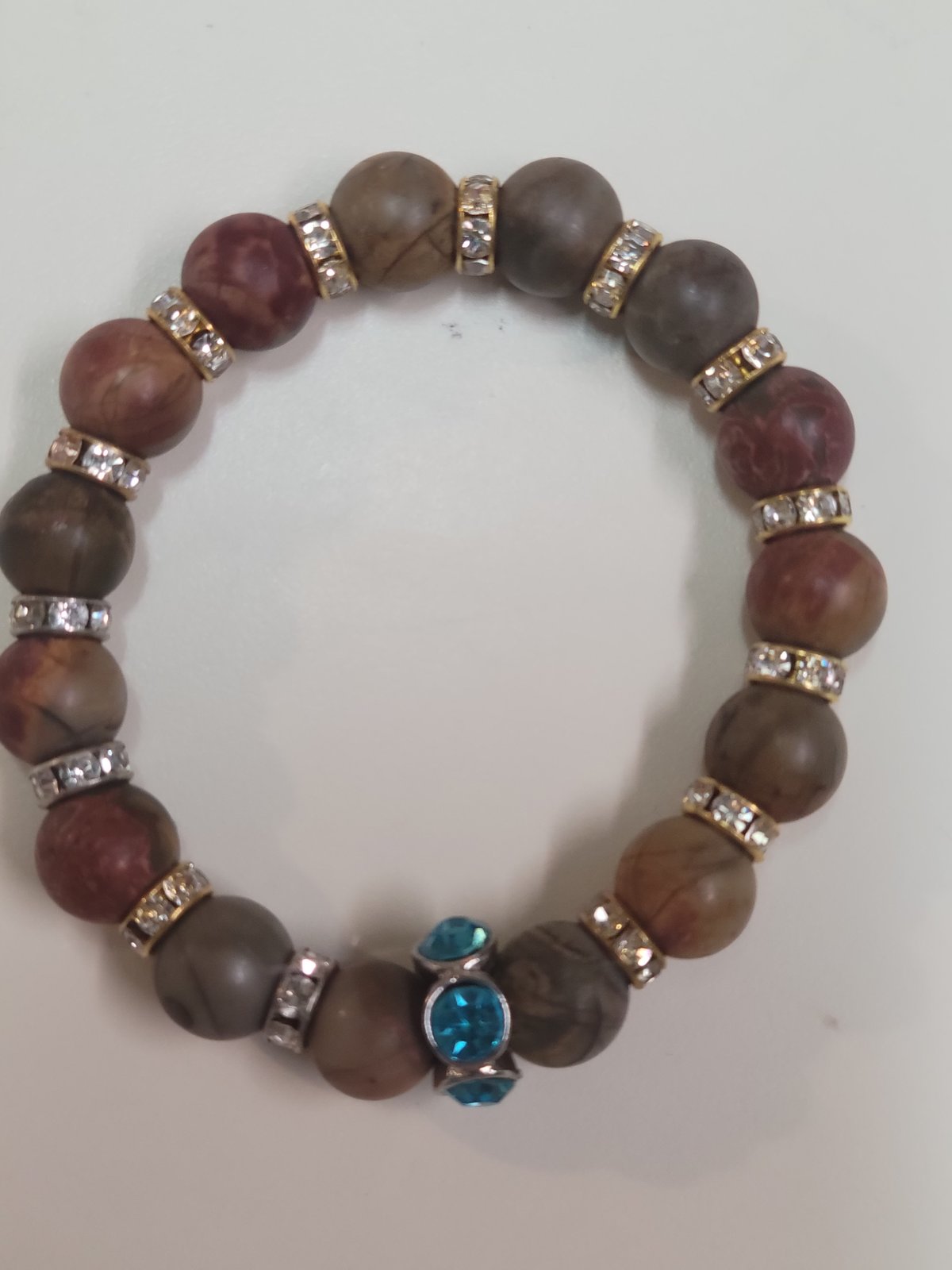 Image of Flower Agate 4 Bracelet