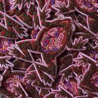Image 1 of “Dissected Frog” Chenille Patch 