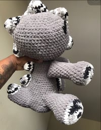 Image 2 of Crocheted Jumbo Brontosaurus 